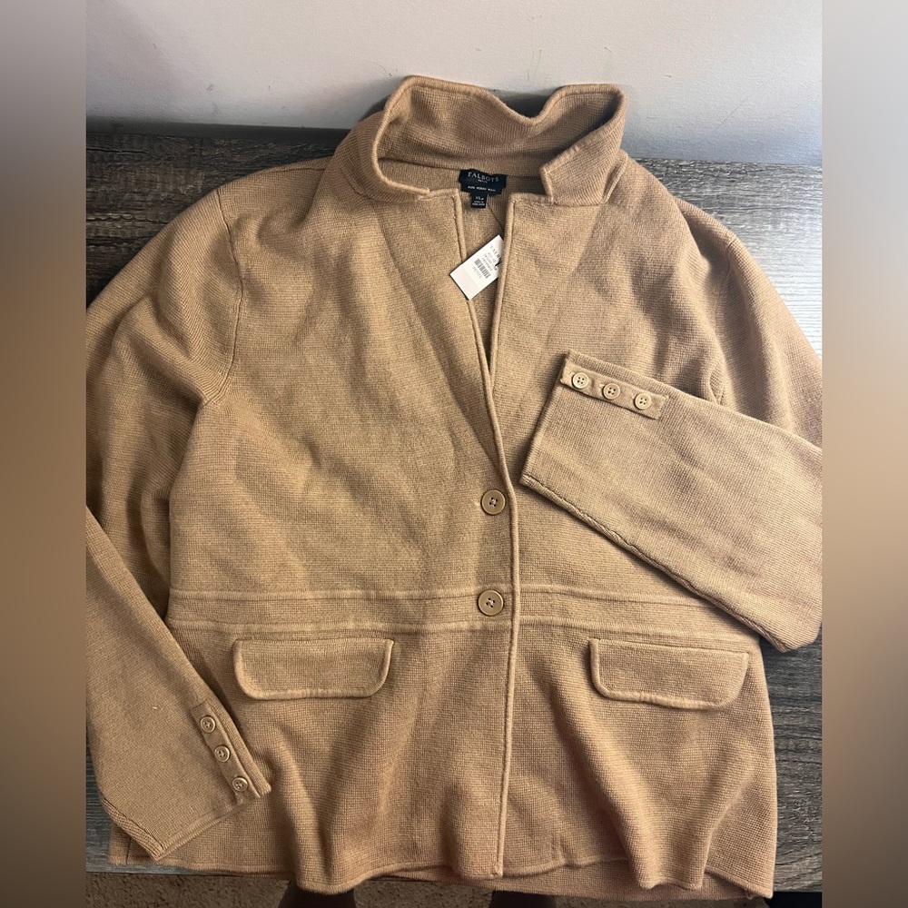Women’s brand new merino wool jacket